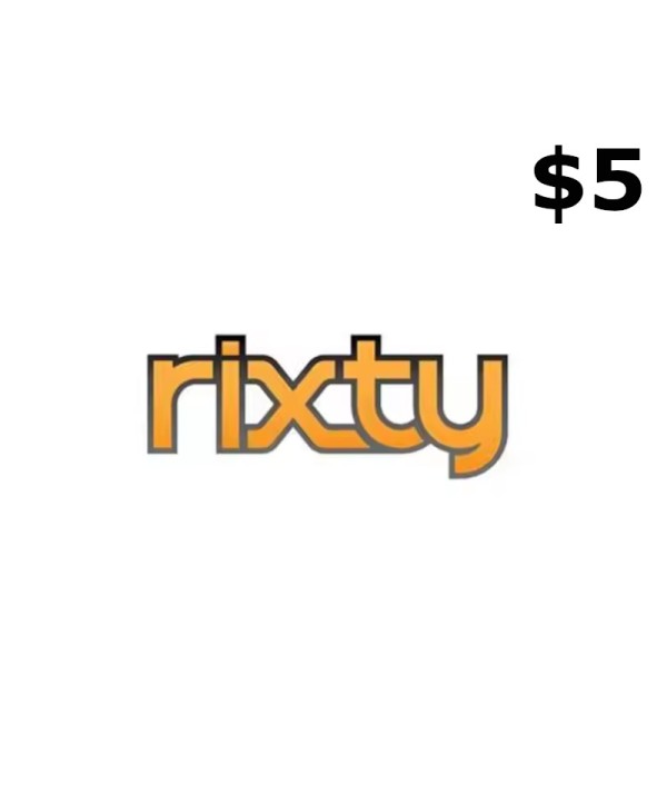 Rixty $5 Prepaid Card Key GLOBAL